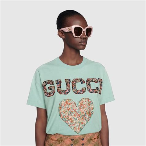 gucci liberty shirt|Blue Gucci Liberty T.